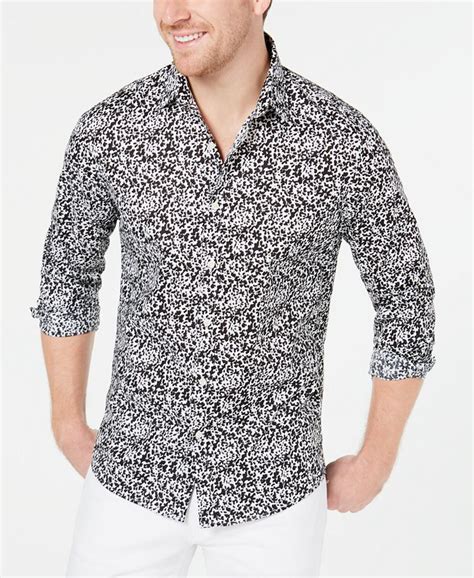 michael kors mens t shirt sale|Michael Kors men's stretch shirt.